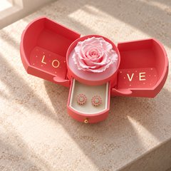Bloom in Blush Gold inside the matching Pink Rose Box
