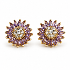 Bloom – violet gold pair