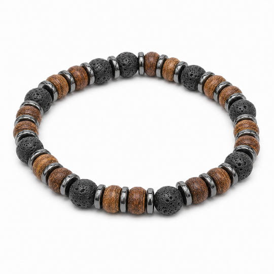 Relic bracelet alternate angle on white background