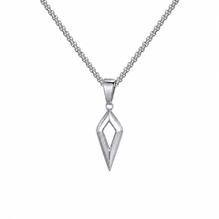 Shard necklace on a white background